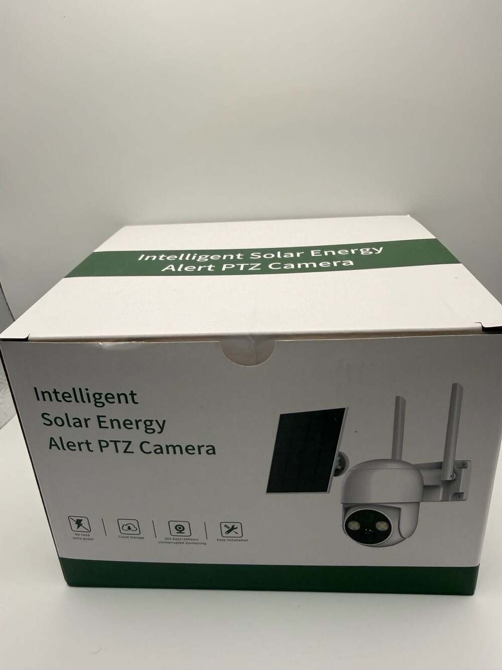 Intelligent Solar Energy Alert PTZ Camera Wireless Outdoor Security
